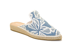IMA52 ESPADRILLES CIABATTA ANGELA CIELO BLANCO